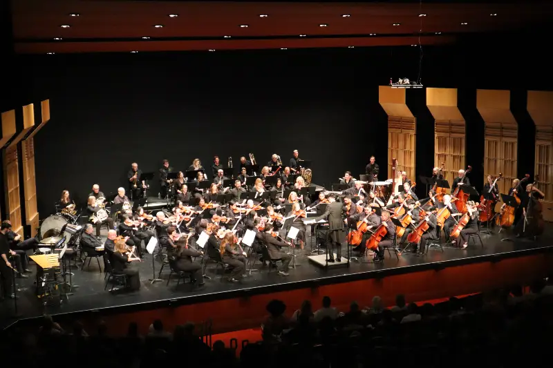 Scottsdale Symphonic Orchestra performing at the Scottsdale Center for the Performing Arts