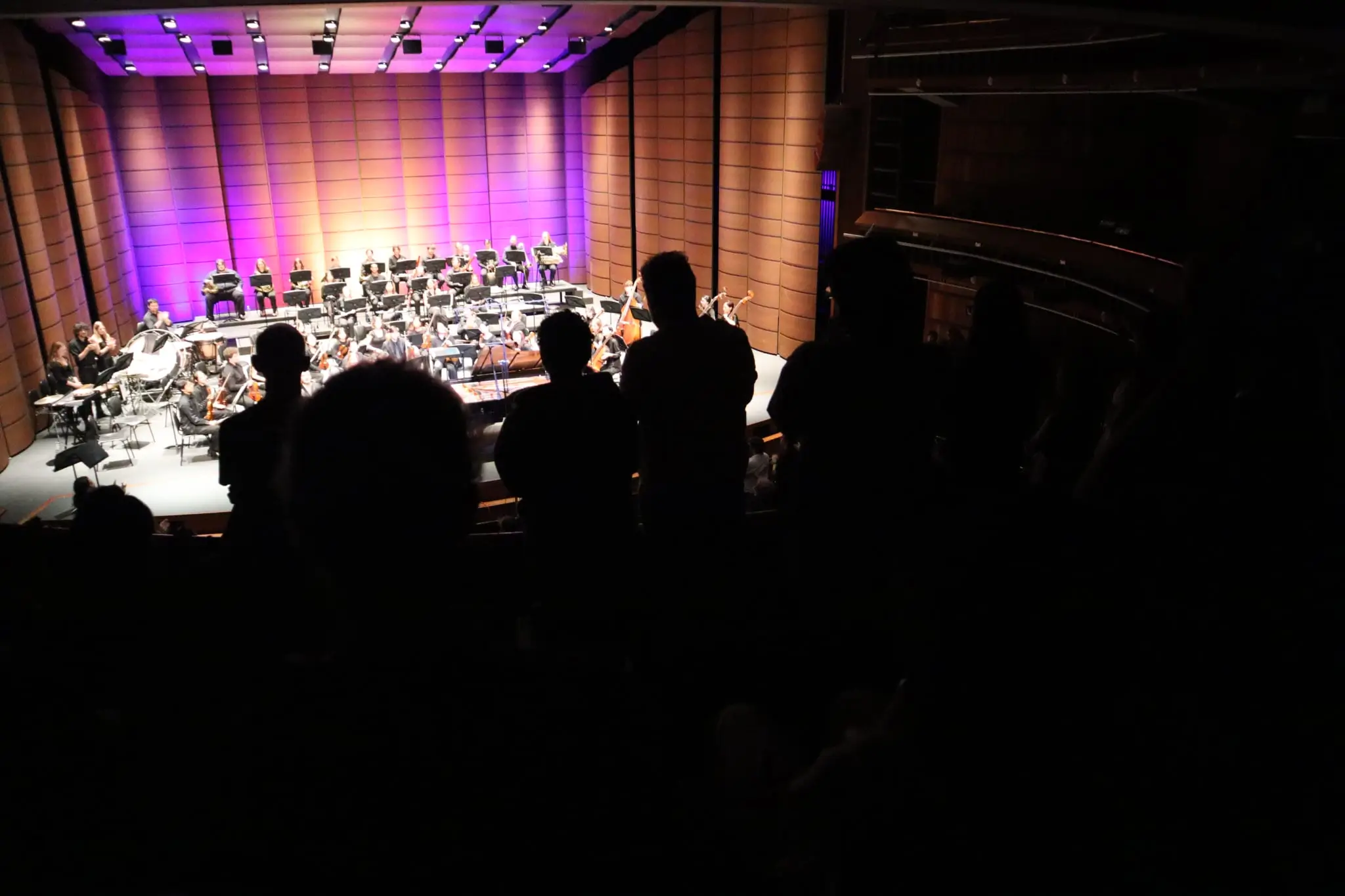 The audience gives Cathal Breslin a standing ovation after Prokofiev's Piano Concerto No. 2